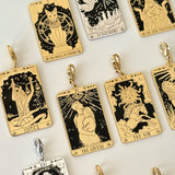 925 Silver | Tarot Card Pendant Necklace