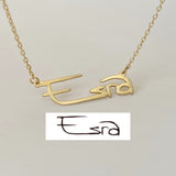 925 Silver | Custom Handwriting Necklace