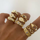 925 Silver | Vintage Stone Ring