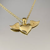 925 Silver | Winged Heart Necklace