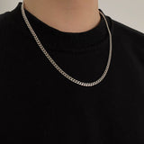 925 Silver | Unisex 5 mm Gourmet Chain