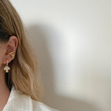 925 Silver | Colorful Enamel Mushroom Earrings