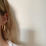 925 Silver | 3.0 Basic Hoop Earrings