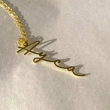 925 Silver | Personalized Vertical Name Necklace