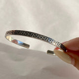 925 Silver | Vintage Patterned Men’s Bracelet