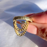 925 Silver | Chain Detail Ring