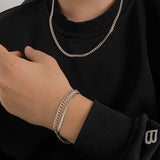 925 Silver | Unisex 5 mm Gourmet Chain