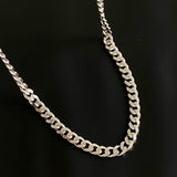 925 Silver | Unisex 5 mm Gourmet Chain
