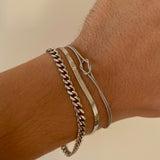925 Silver | Unisex Knot Bracelet