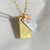 925 Silver | Triple Pendants Prayer Necklace