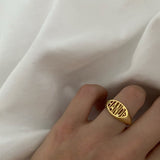 925 Silver | Custom Oval Ring