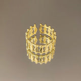 925 Silver | Rectangular Banded Ring