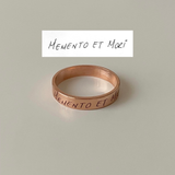 925 Silver | Unisex Custom Handwriting Ring