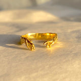 925 Silver | Hand of God Giving Life to Adam (Creation of Adam) Ring