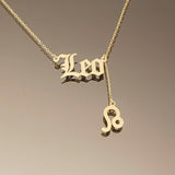 925 Silver | Custom Zodiac Charm Necklace