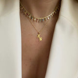 925 Silver | Personalized Two-Letter Necklace