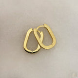 925 Silver | Basic Rectangle Earrings