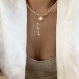 925 Silver | Genuine Pearl Opal Stone Necklace