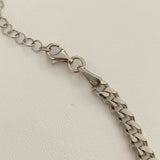 925 Silver | Unisex 5 mm Gourmet Chain