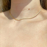 925 Silver | Half-Chain Tennis Choker