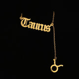 925 Silver | Custom Zodiac Charm Necklace