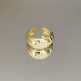 925 Silver | North Star Ear Cuff