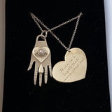 925 Silver | Pearl Hand Necklace