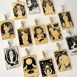 925 Silver | Tarot Card Pendant Necklace