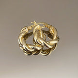 925 Silver | Vintage Twisted Earrings