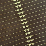Double Heart Charm Necklace