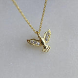 925 Silver | Phoenix Necklace with Stone Detailing