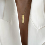 925 Silver | Morse Code Necklace