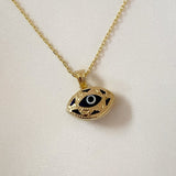 925 Silver | Evil Eye Necklace (Model 4)