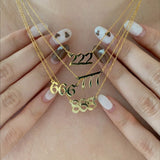 925 Silver | Angel Number Necklace