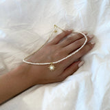 925 Silver | Genuine Pearl Opal Stone Necklace