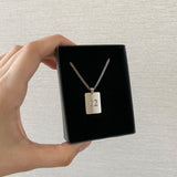 925 Silver | Custom Bar Necklace