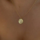 925 Silver | Antique Bow Medallion Necklace