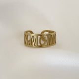 925 Silver | Custom Number Ring