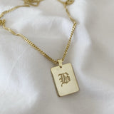 925 Silver | Custom Bar Necklace