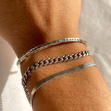 925 Silver | "Always in My Heart" Men's Bracelet