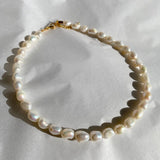 925 Silver | Genuine Natural Pearl Choker