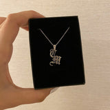 925 Silver | Personalized Two-Letter Necklace