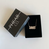 925 Silver | Custom Number Necklace