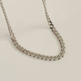 925 Silver | Unisex 5 mm Gourmet Chain