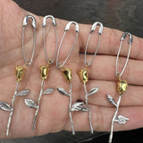 925 Silver | Rose Earring