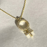 925 Silver | Venus Necklace with Stones