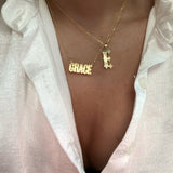 925 Silver | Vintage Custom Engraved Necklace