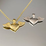 925 Silver | Winged Heart Necklace