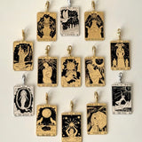925 Silver | Tarot Card Pendant Necklace