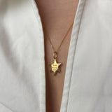 Personalized Shooting Star Necklace